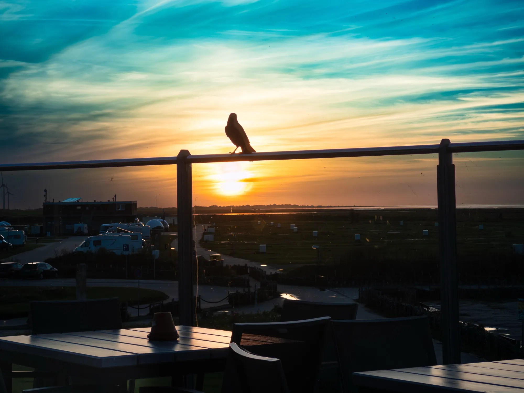 Abendstimmung über Harlesiel