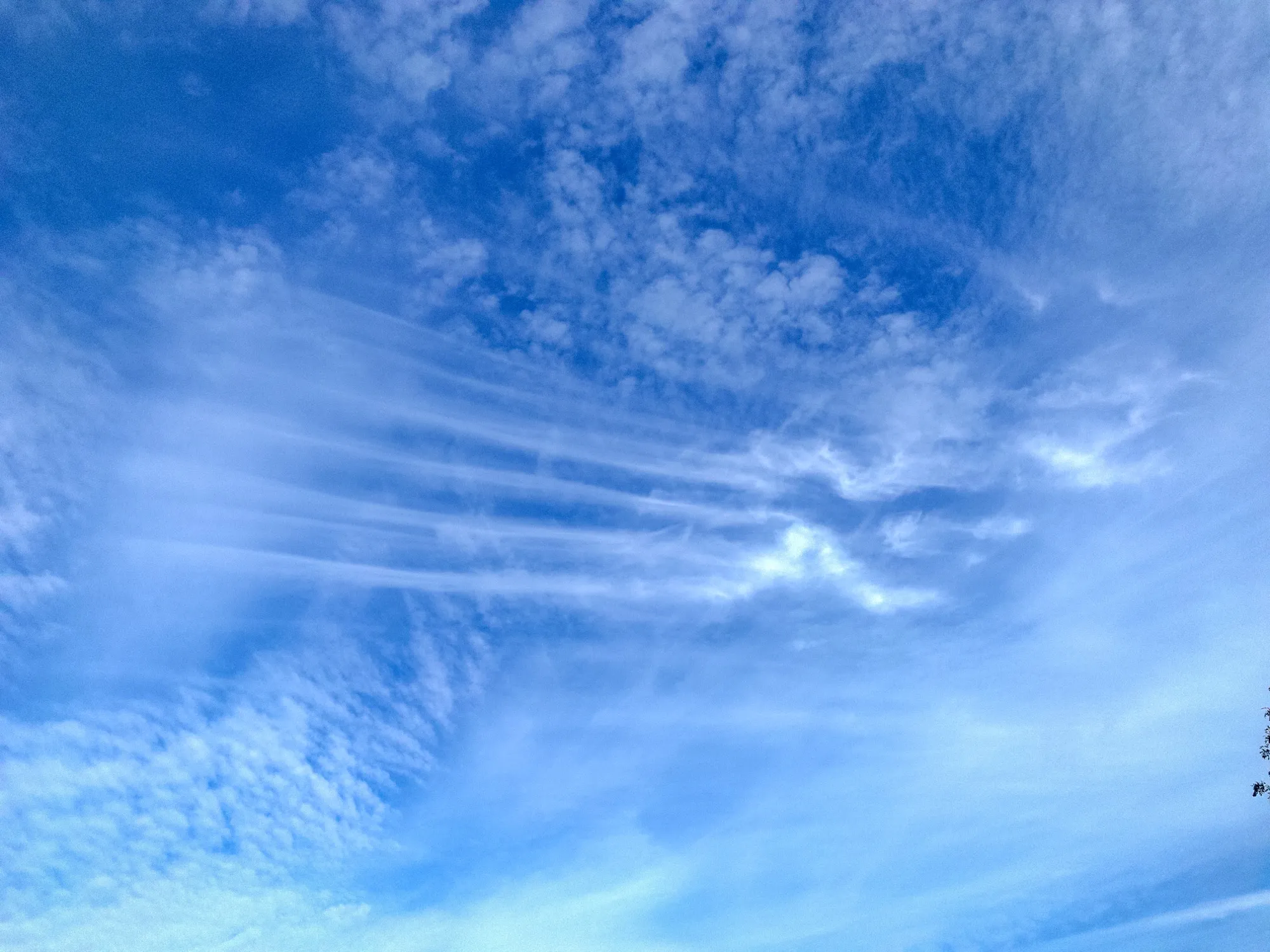 Dramatische Wolkenstimmung über Schillig